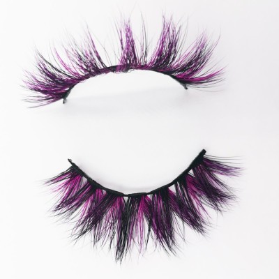 Create Brand Private Label Hand Made Strip Fur Real 3d Mink korean false eyelashes