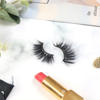 Own Brand Producer Supply Charming Thickness Hand Made Natural Looking mink eyelashes names