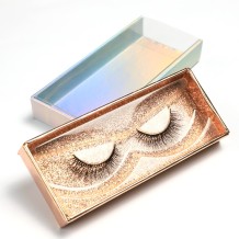Factory Wholesale Top Quality Pure Custom Packaging Handmade Charming eyelashes customized label