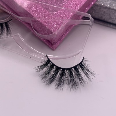 eyelash empty packaging Real 3d Mink Fur Lashes, Custom Packaging Box Long Lasting