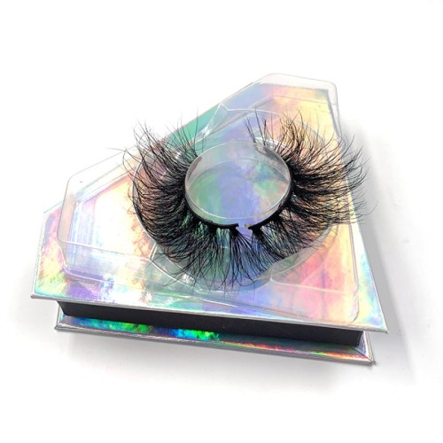 Hand Made Lashes 3d Layered Effect 25mm 3d mink strip eyelashes For Sale