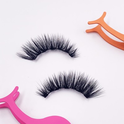 Own Brand New Fashionable Light Weight false eyelashes box setk Magnetic Eyelashes