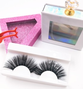 Wholesale New Styles Custom Package Own Brand Premium Black Soft good quality eyelashes
