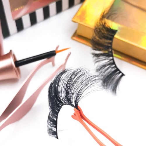 false eyelashes reviews Custom Packaging Professional Own Brand Natural Makeup 3d Silk Strip Eyelashes