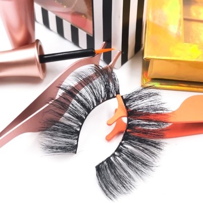 false eyelashes reviews Custom Packaging Professional Own Brand Natural Makeup 3d Silk Strip Eyelashes