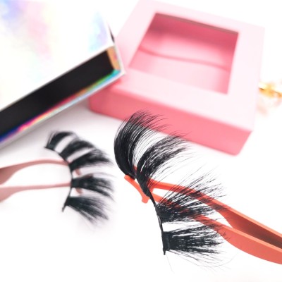 mink eyelashes free shipping Fluffy Bulk Luxury High Volume Private Label Handmade 3d silk eyelashes