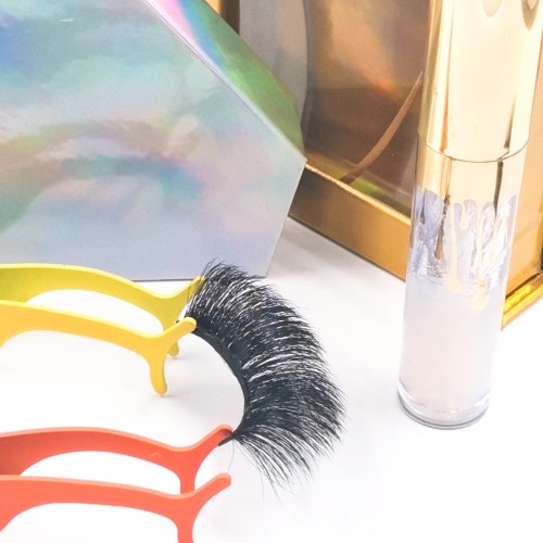 mink false eyelashes packaging Premium New Style Own Brand Luxury Handmade Human Hair 3d Silk Eyelashes