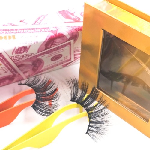 eyelashes made in vietnam High Quality Private Label Luxury 3d Synthetic Hair Silk Lashes Eyelash