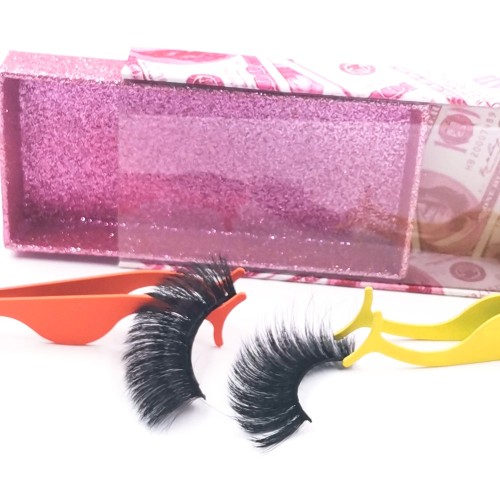 eyelashes paper packaging Brand Premium Top Quality Fur Strip Case Real Handmade 3d Silk Lashes eyelashes