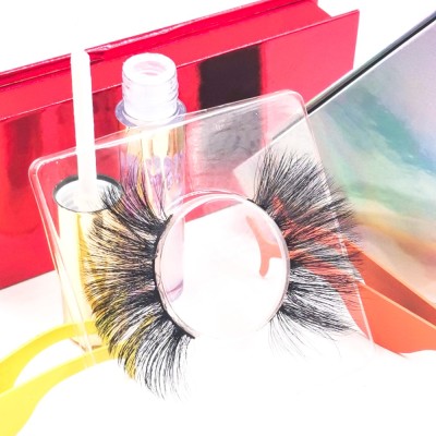 eyelashes mink pack Oem Charming New Style Private Label Individual 3D Soft Silk Eyelashes