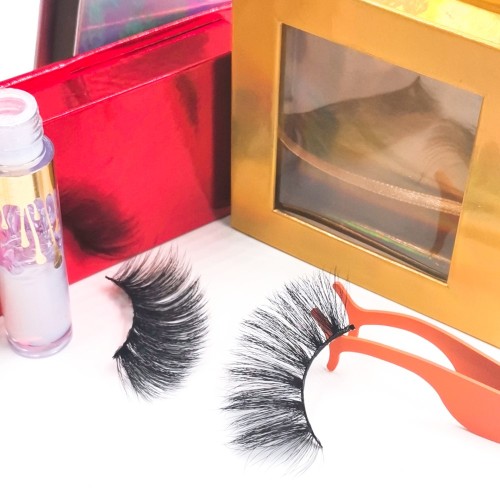 eyelashes mink pack Oem Charming New Style Private Label Individual 3D Soft Silk Eyelashes
