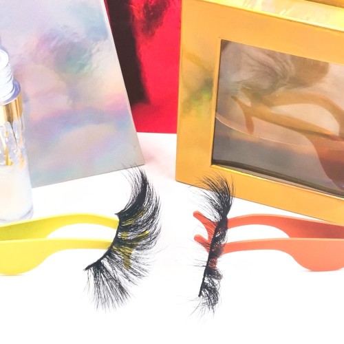 eyelashes mink pack Oem Charming New Style Private Label Individual 3D Soft Silk Eyelashes