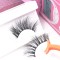 3d Mink Fur Eyelashes Handmade Hot Selling Own Brand Free Sample Fashion Style regular eyelashes