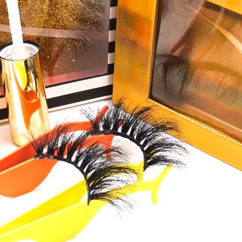 eyelashes custom boxes custom lashes wholesale 3d mink eyelashes 25mm long lasting mink eyelashes