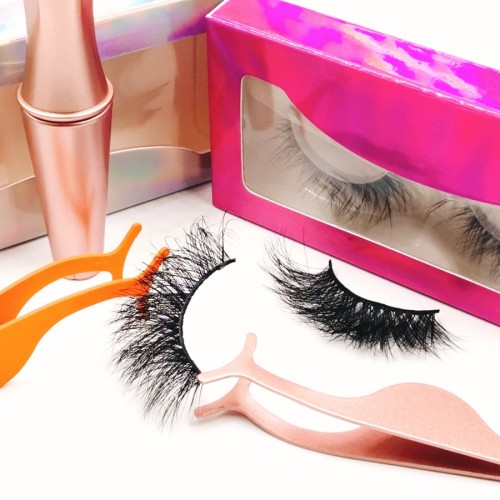 Private Label Luxurious 100% Real Single Thick custome boxes for eyelashes