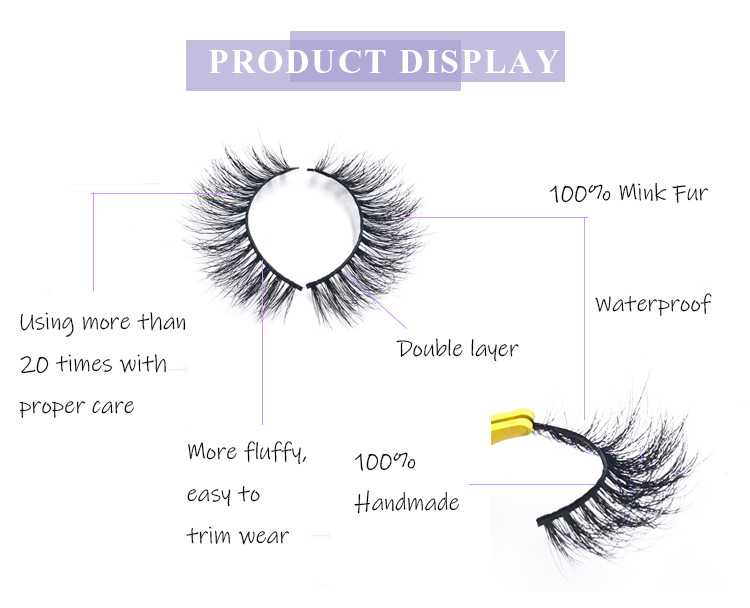 real mink eyelashes private label