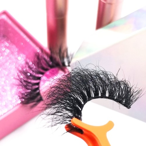 wholesale oem and odm accepted 100% real 25mm synthetic lashes better than mink