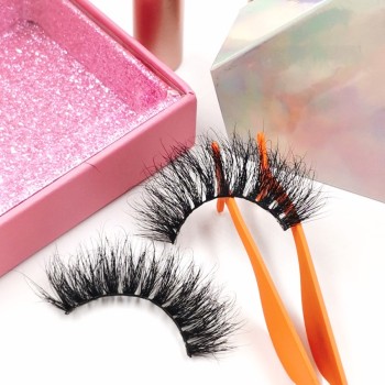 wholesale oem and odm accepted 100% real 25mm synthetic lashes better than mink