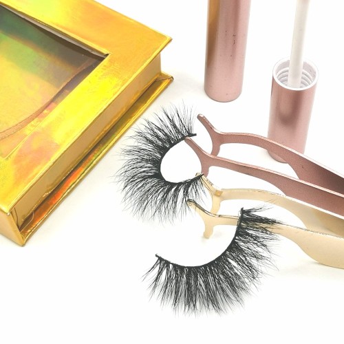 wholesale own brand 100% real beauty supply fabric eyelashes eyelashes with customer package