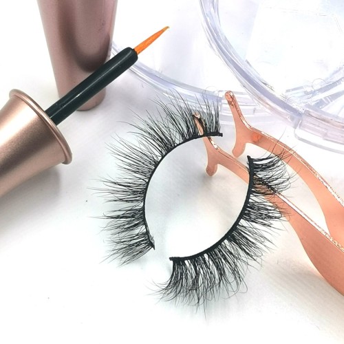 Wholesale Private Label Free Sample Cruelty Free Charming 100% 3d Mink private label eyelashes