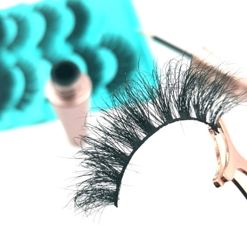 mink eyelashes 100% real twinkle eyelashes pbt synthetic fiber mink individual eyelashes