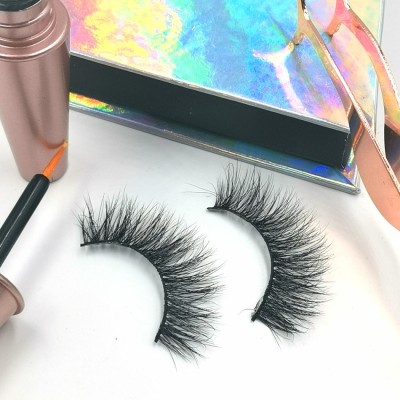 100% Real Hand Made Mink Lashes mink eyelashes vendor For Beauty