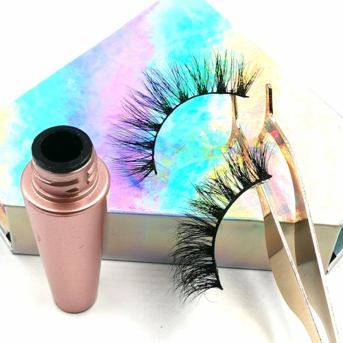 wholesale packaging customized 100% real mink eyelashes custom with customize box