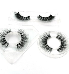 wholesale own brand 100% real beauty supply synthetic false eyelashes with customer package