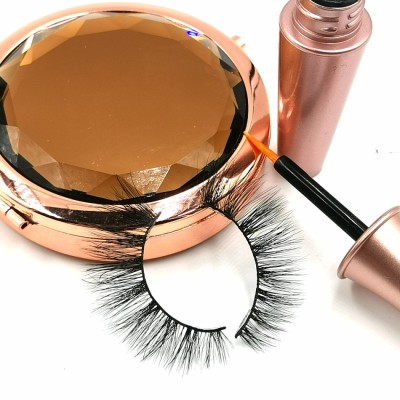 wholesale own brand 100% real beauty supply synthetic false eyelashes with customer package