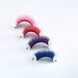 Wholesale Factory Prices Custom Mink Silk Thick Real Individual false eyelashes volume Extensions