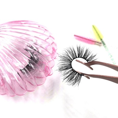 Manufacturer Hot Selling Private Label Circle Eyelash Packaging Eye Lashes 3D Mink Eyelashes