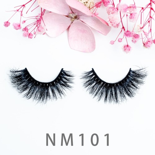 Fast Shipping Eye Lashes Vendor 100% Natural Material20mm Luxury Mink Eyelashes With Own Logo Eyelash