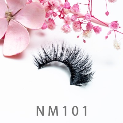 Fast Shipping Eye Lashes Vendor 100% Natural Material20mm Luxury Mink Eyelashes With Own Logo Eyelash