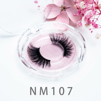 3d Mink Eyelashes Factory 100% Handmade Natural 3d Mink Fur Lashes With Eyelash Packaging Box