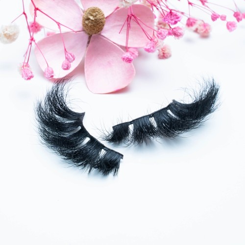 Best Sellers 22MM Mink Eyelashes Private Label Charming 100% Real 3d Mink Fur Lashes For Beauty
