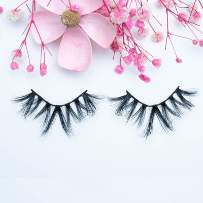 Wholesale 3d Mink Private Label Eyelashes  3d False Eyelashes With Custom Packaging Box