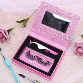 High Quality Eyelashes Oem Factory Wholesale 22MM 100% Mink Fur Natural Real Fur 3d Mink Eyelashes