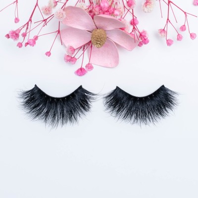 Top Seller New Design Oem And Odm Accepted Natural Long 3d Mink Strip Lashes Eyelashes
