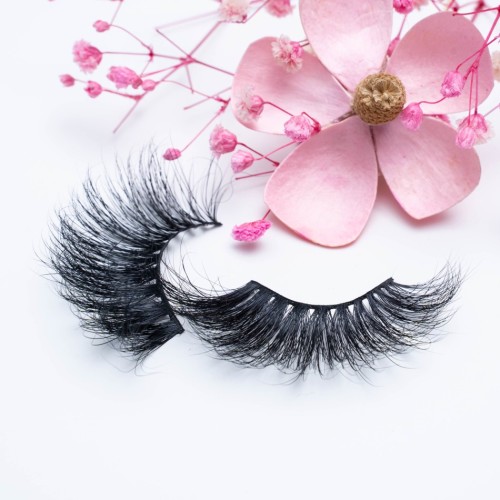mink eyelashes 24 styles luxurious fluffy lashes 100% mink fur free package