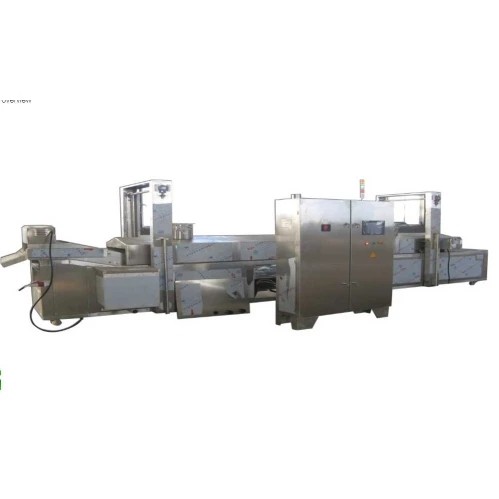Function of continuous fryer