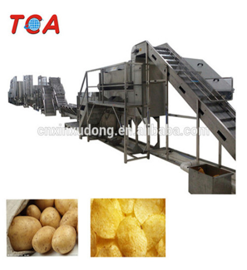 Full Automatic Potato Chips Making Machine