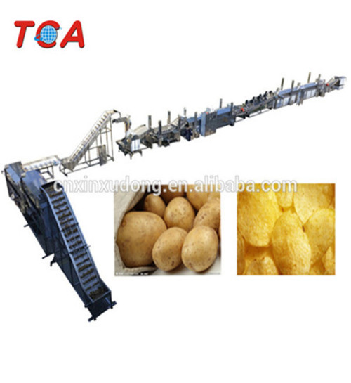 Full Automatic Potato Chips Making Machine