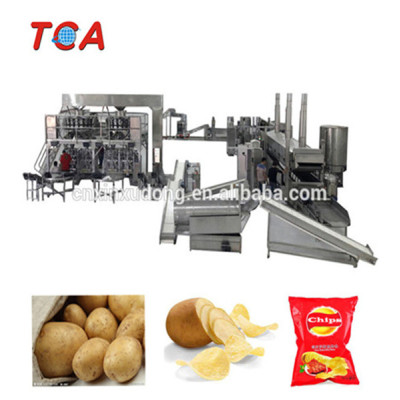 Full Automatic Potato Chips Making Machine