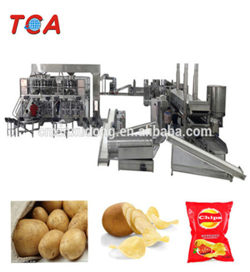 Full Automatic Potato Chips Making Machine