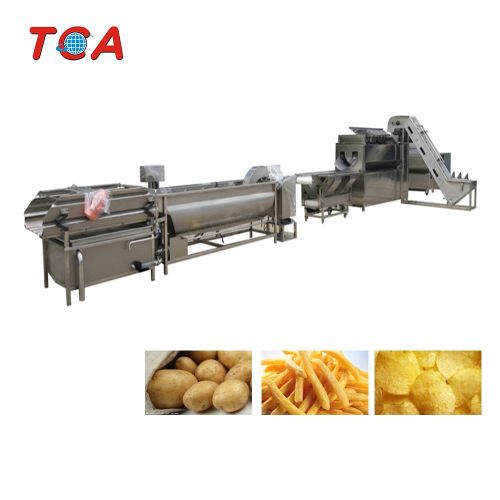 500kg/h Automatic potato chips machine potato chip frying machine