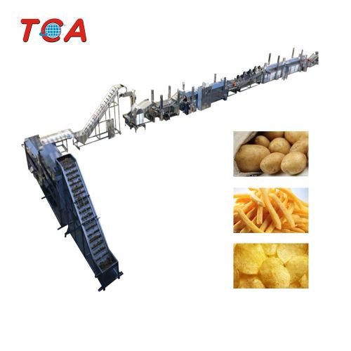 500kg/h Automatic potato chips machine potato chip frying machine