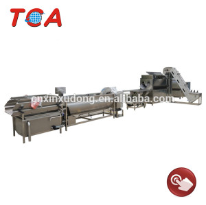 Excellent quality full automatic potato chips production line