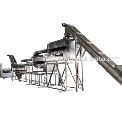 Automatic French fries line manufacturer frozen fries production line