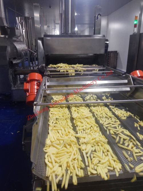 Automatic French fries line manufacturer frozen fries production line