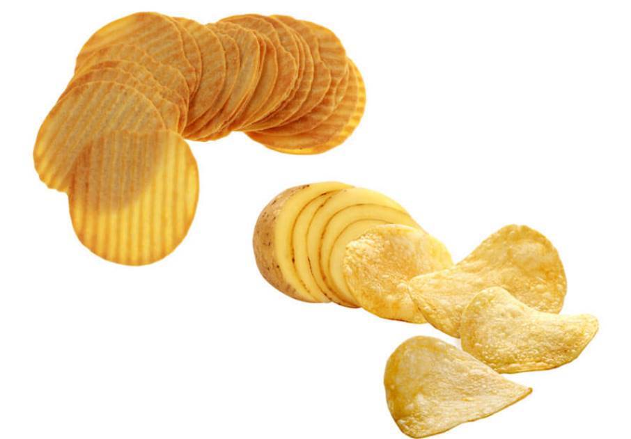 Fried Potato Chips VS Baked Potato Chips